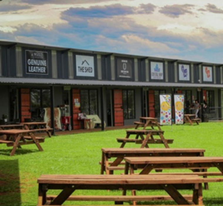 Pop-up venue, Midlands Meander. Horse Shoe Bend